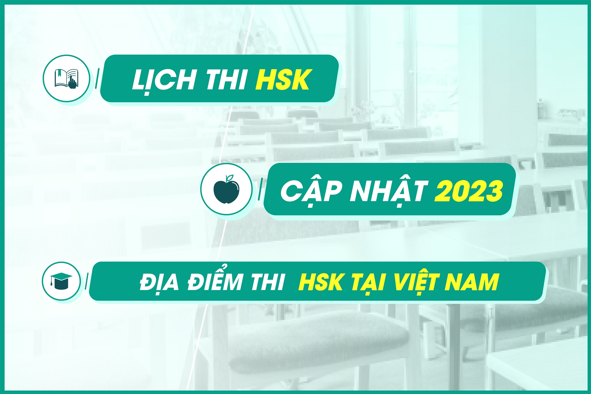 Lịch thi & Địa điểm thi chứng chỉ HSK năm 2023