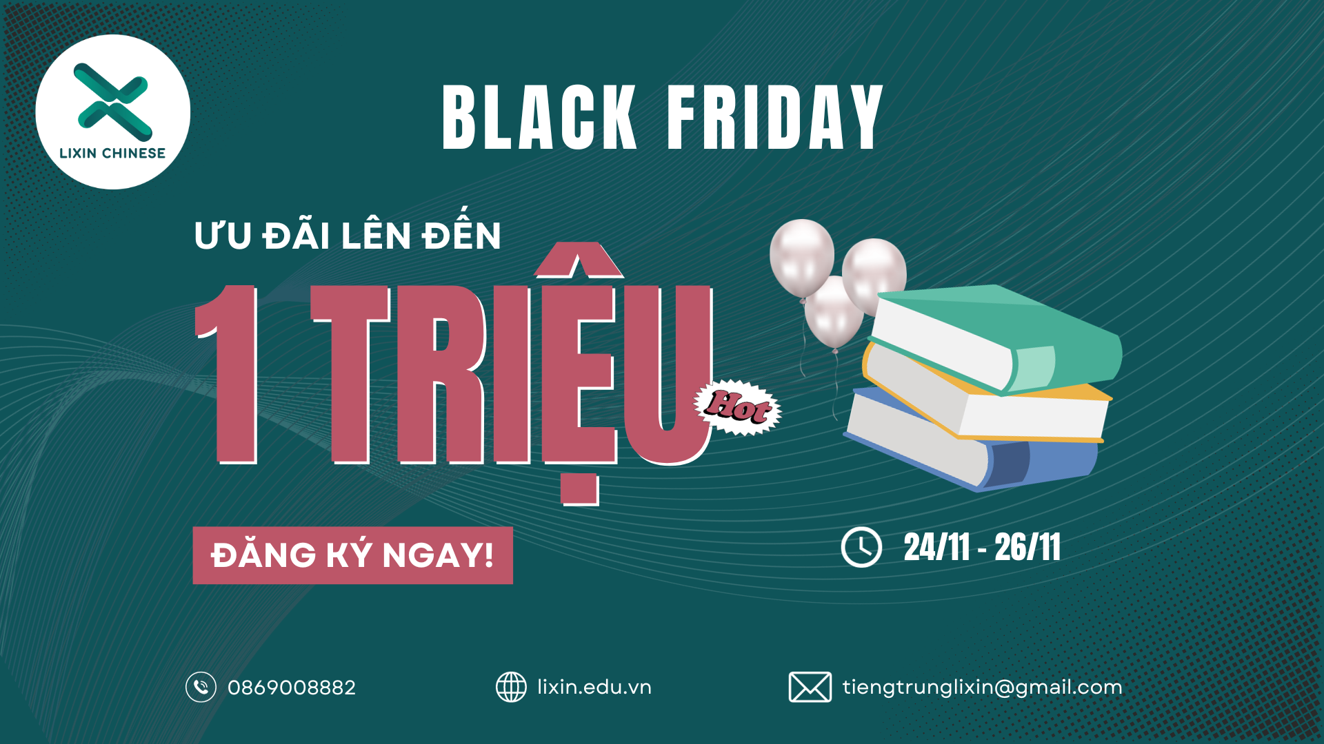 Black Friday ưu đãi học phí 1 triệu