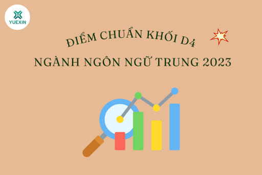 Điểm chuẩn khối D4 Ngành ngôn ngữ Trung năm 2023