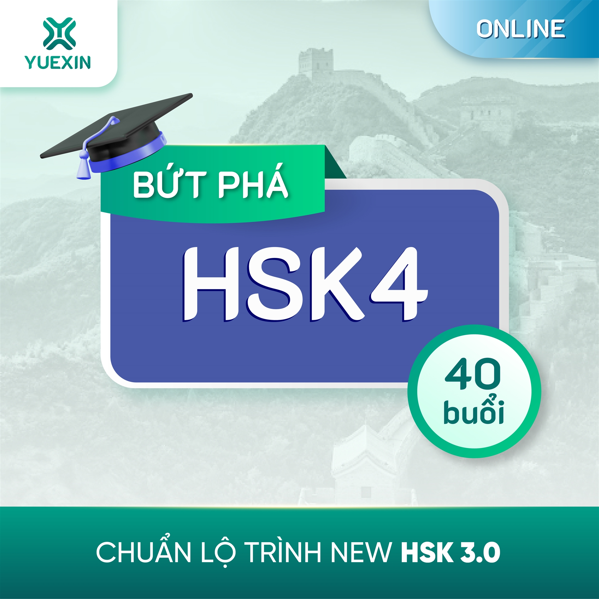 KHÓA HỌC TIẾNG TRUNG BỨT PHÁ HSK 4