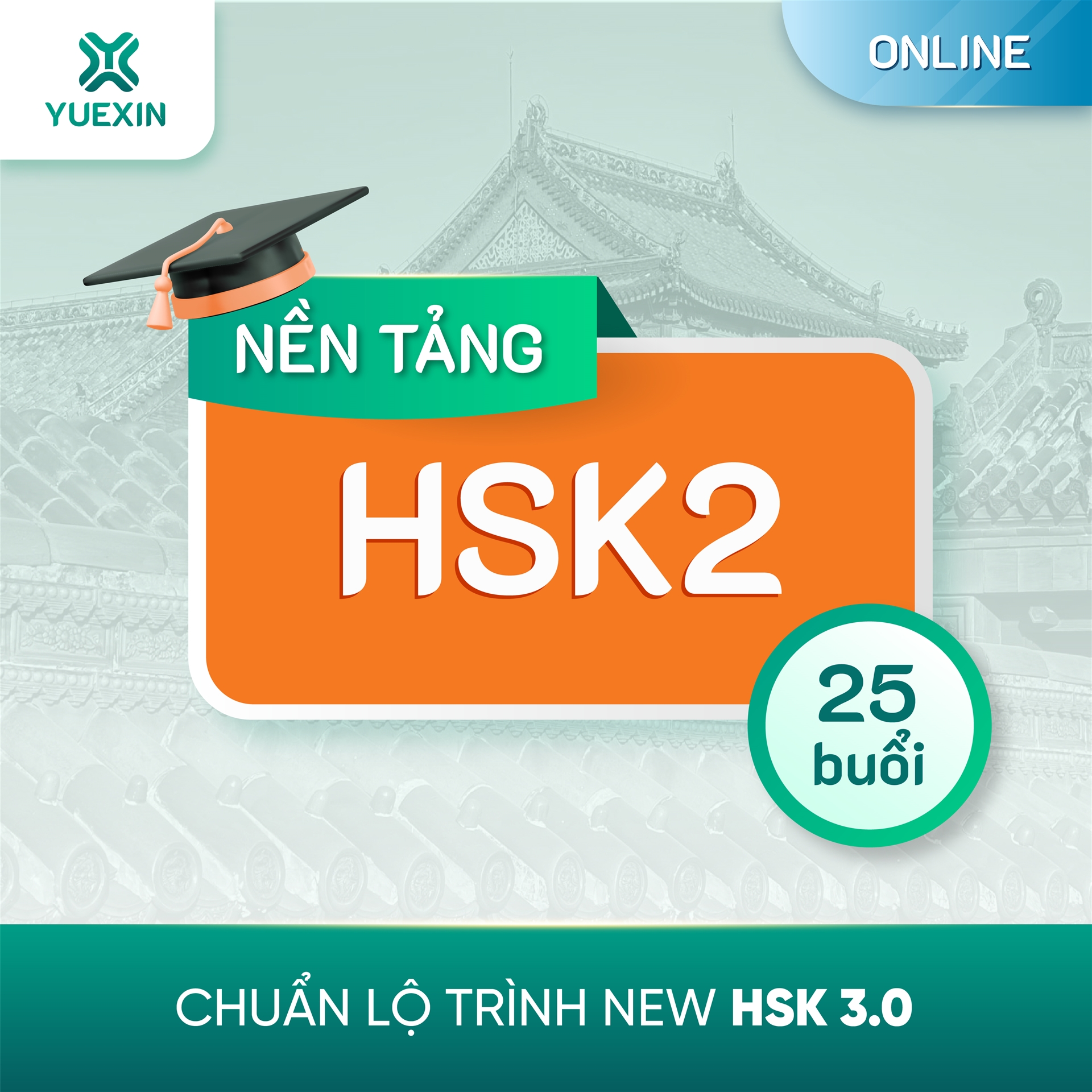 KHOÁ HỌC TIẾNG TRUNG NỀN TẢNG HSK 2